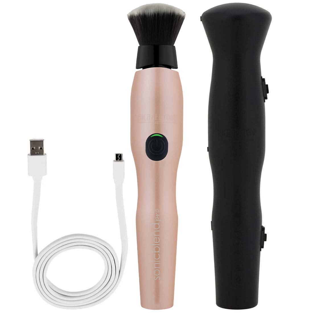 Rose Gold Sonicblend Pro Sonic Makeup Application Brush